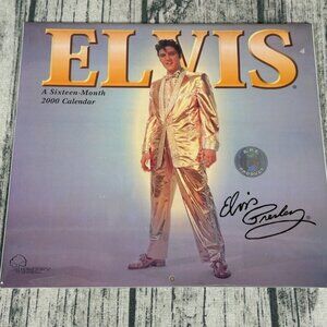 Elvis Presley 16 Month 2000 Calendar by Hometown Graphics Brand
